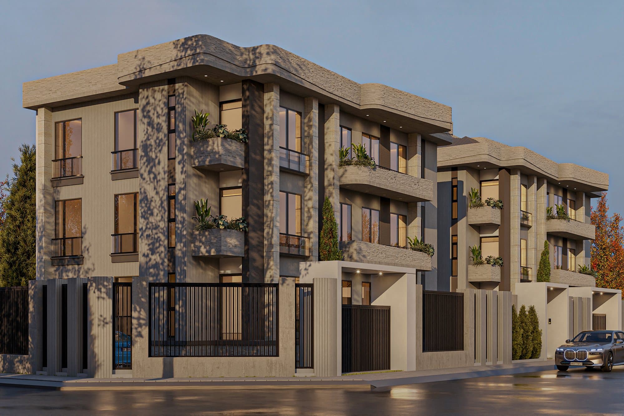 Yazlık 5 Daire + 6 Dükkân — proje görseli