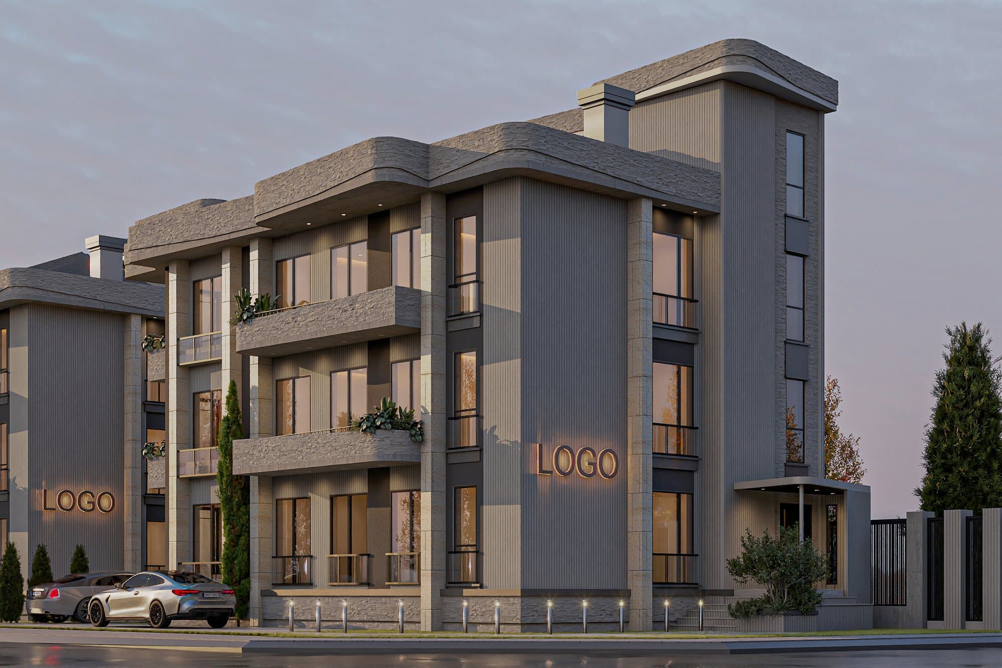 Yazlık 5 Daire + 6 Dükkân — proje görseli
