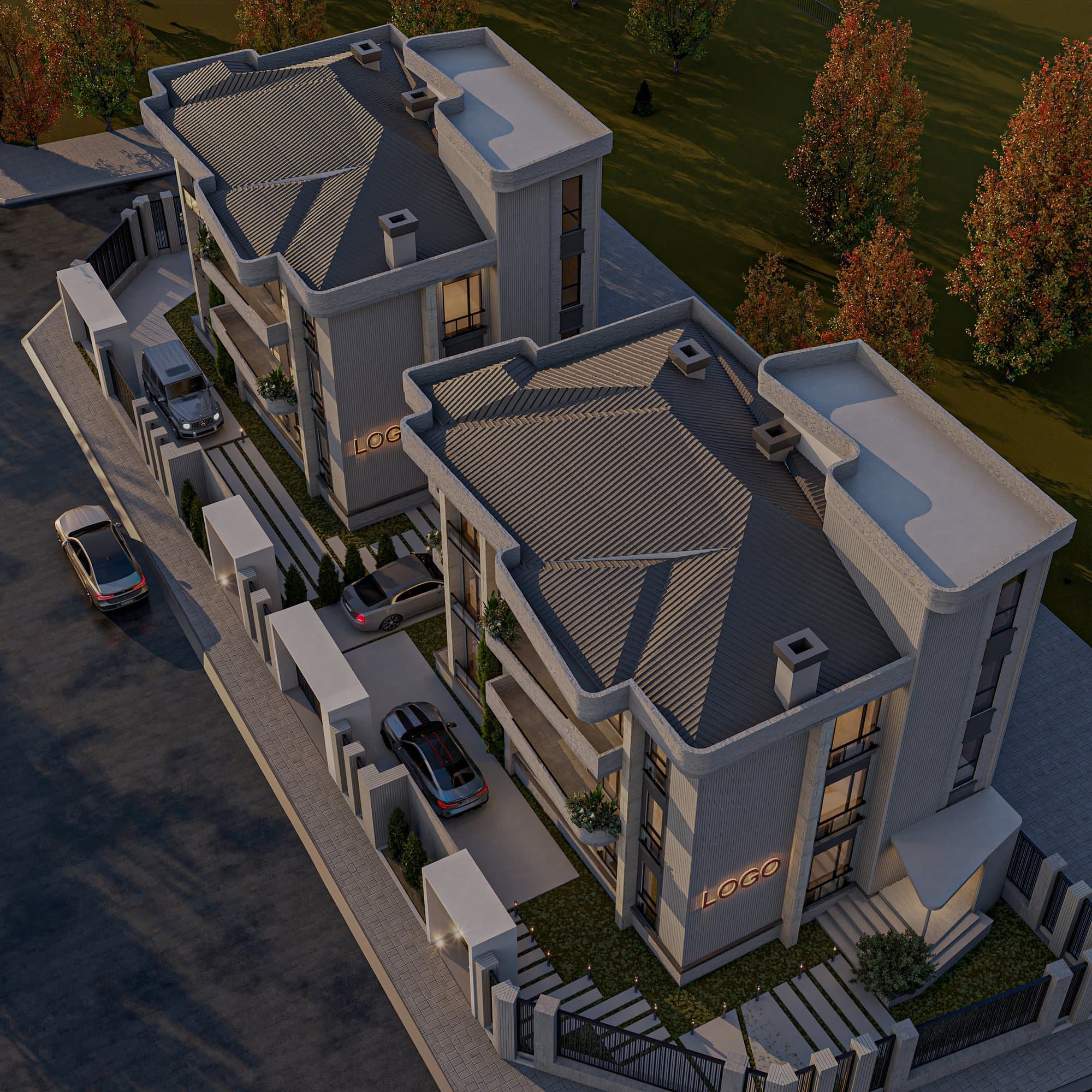 Yazlık 5 Daire + 6 Dükkân — proje görseli