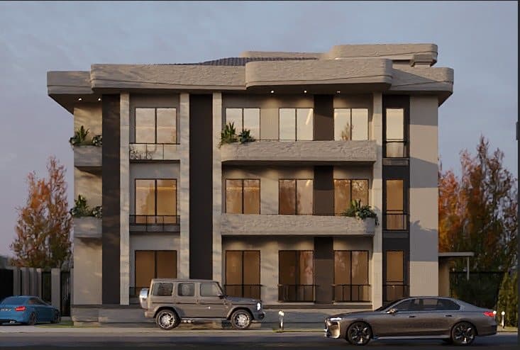 Yazlık 5 Daire + 6 Dükkân — proje görseli